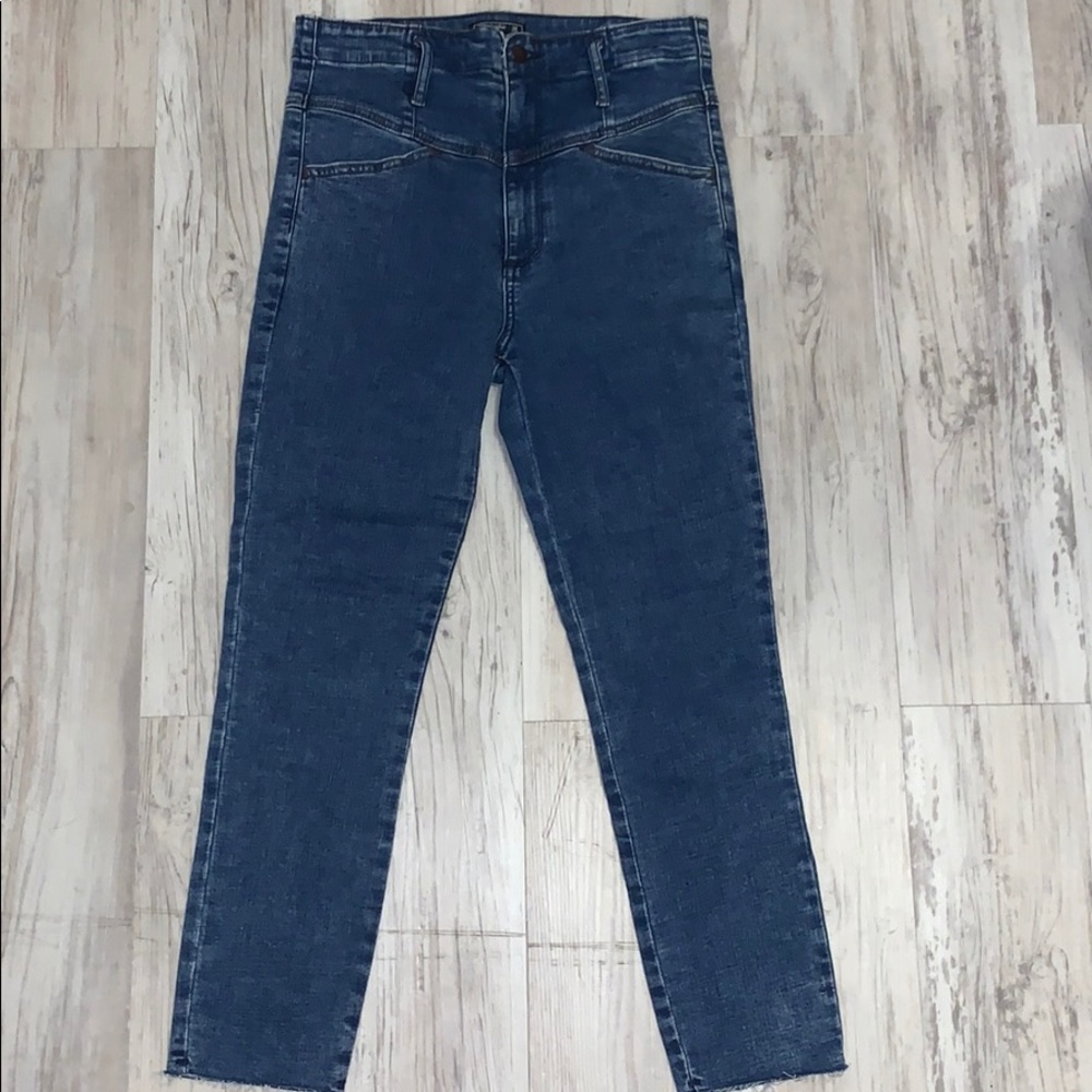 A&F Ultra High-Rise Skinny Jeans